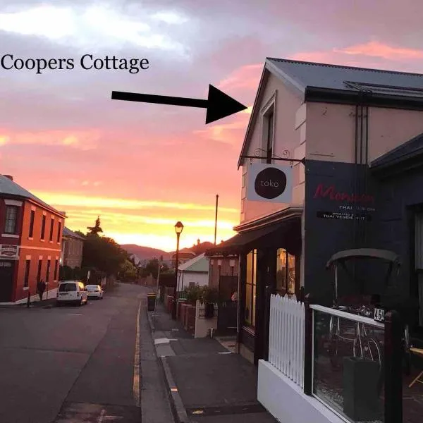 Coopers Cottage Battery Point, hotelli kohteessa Hobart