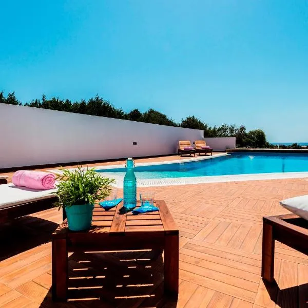 Villa Stamos with Seaview and Private Pool - Partner of Prasonisi Villas, hotel din Plimmiri