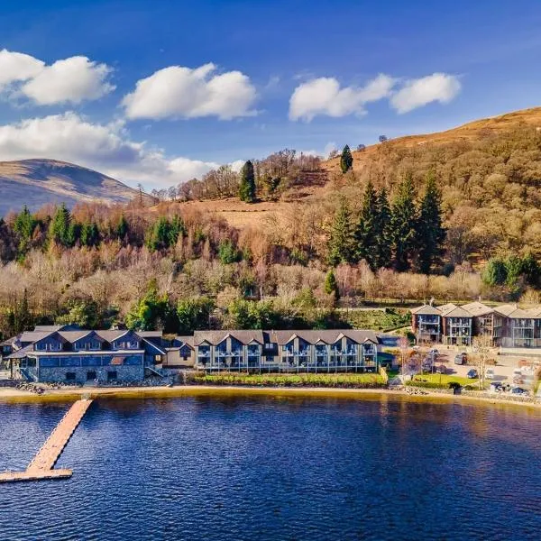 ザ ロッジ オン ロック ローモンド ホテル（The Lodge On Loch Lomond Hotel）、ルスのホテル