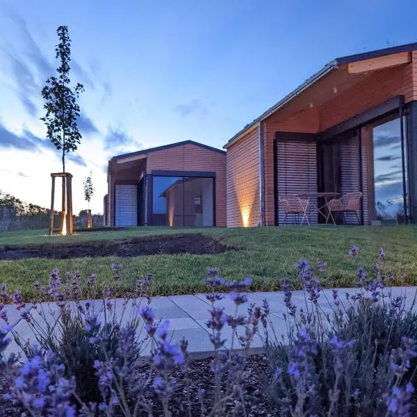 Weinberg Chalets、Malschのホテル