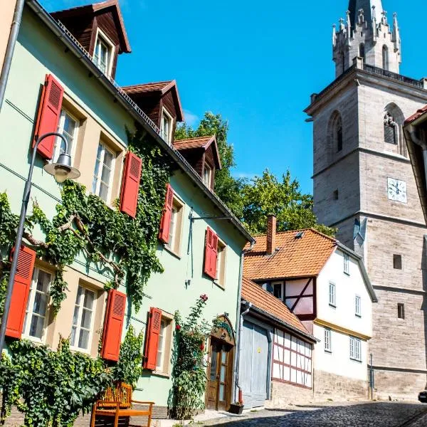 Pension Bergstube, hotel in Großvargula