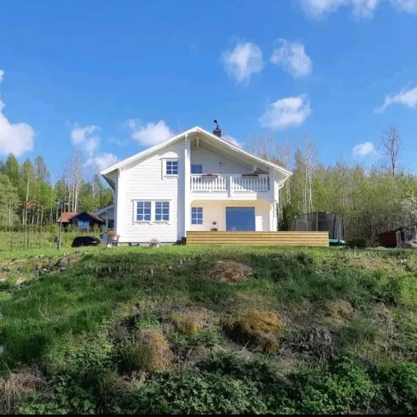 Guesthouse with loft at lake Skagern Spa & Yoga, hotel in Finnerödja