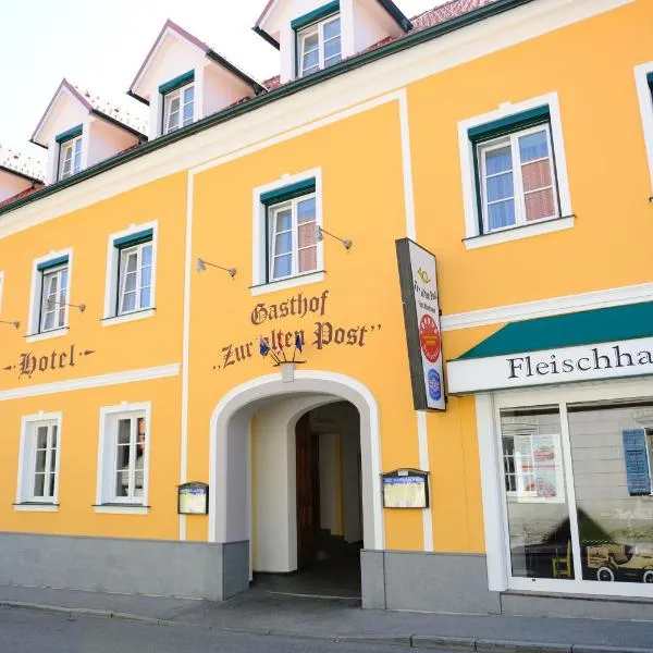 Hotel-Gasthof-Fleischerei - Zur alten Post, hotel v destinaci Schwanberg