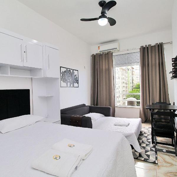 Studio com linda vista para a praia de Copacabana - Foto 5