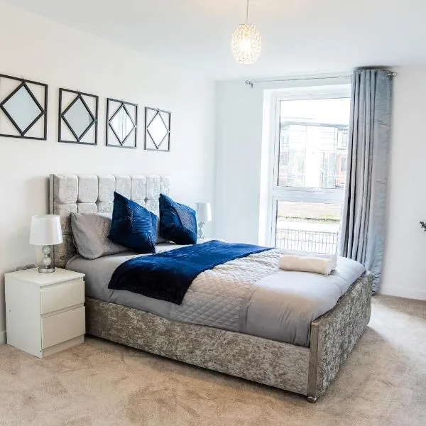 A luxury 2 bedroom apartment with 2 free parking、チャタムのホテル
