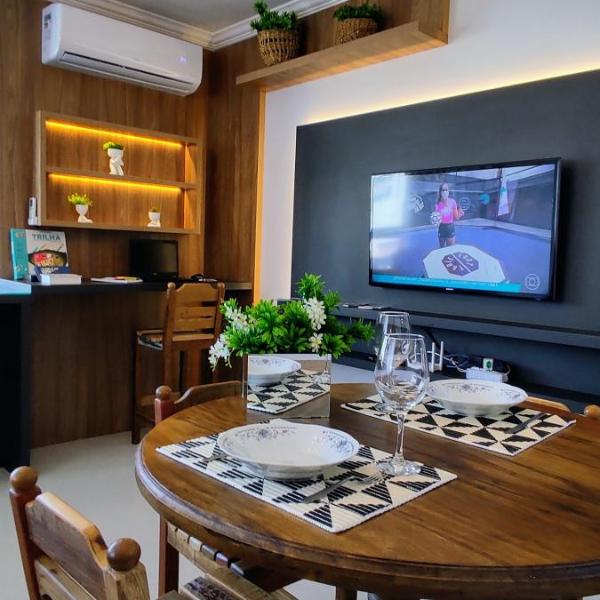Apartamento Climatizado Familiar NOVO Ed Lírio do Vale Próx ao Termas de Piratuba SC - Foto 4