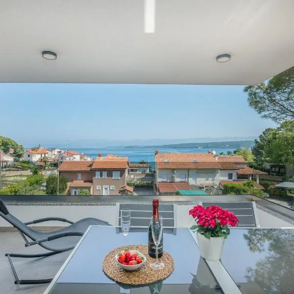 Apartments Elle Luxury Vantačići, hotel in Malinska