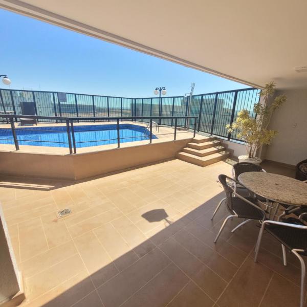 FLAT LETS IDEA BRASÍLIA HOTEL COM LIMPEZA DIÁRIA GRÁTIS, AO LADO DA ESPLANADA DOS MINISTÉRIOS E DO ESTÁDIO MANÉ GARRINCHA, COM WI-FI, PISCINA, ACADEMIA, SAUNA By REI DOS FLATS - Foto 4