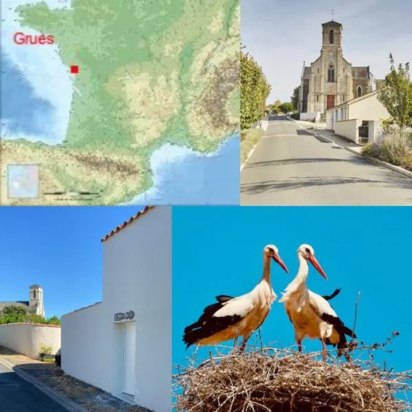 Galta des Matrus Appartement cosy 8kms de l Océan, hôtel à Grues