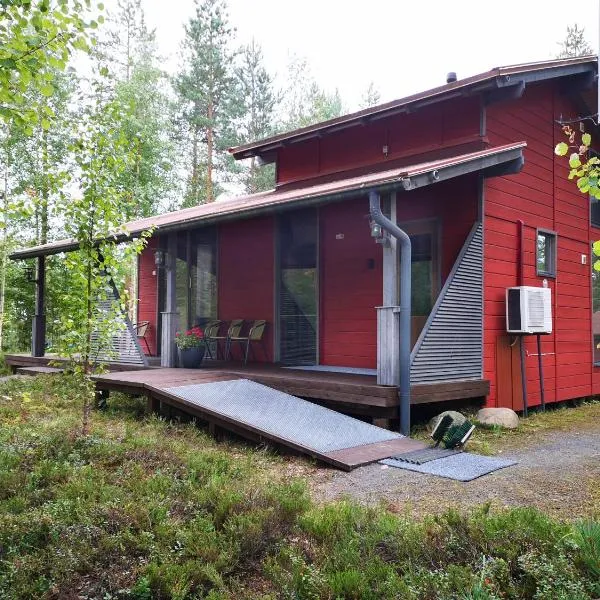 Loma-asunto Ahven, Kalajärvi, Maatilamatkailu Ilomäen mökit, hotel di Peräseinäjoki