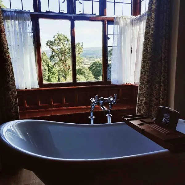 Luxury Bed And Breakfast at Bossington Hall in Exmoor, Somerset, hotel v mestu Porlock