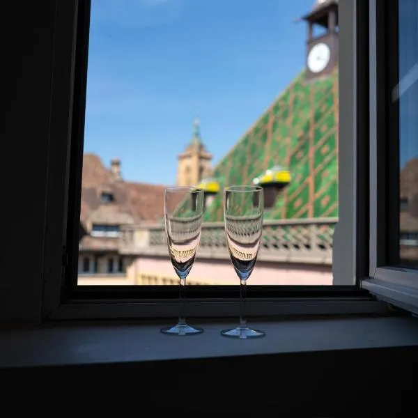 SECRET MAMA with mobile aircon, including a free parking space at 200 meters, hotel in Colmar