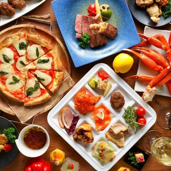 ๊ตฌ๋ก์นด์์ ์์นํ ํธํ
์์ ๋ฆฌ์กฐํธ ๊ทธ๋๋๋ธ๋ฆฌ์ค ํธํ
(Aso Resort Grandvrio Hotel)