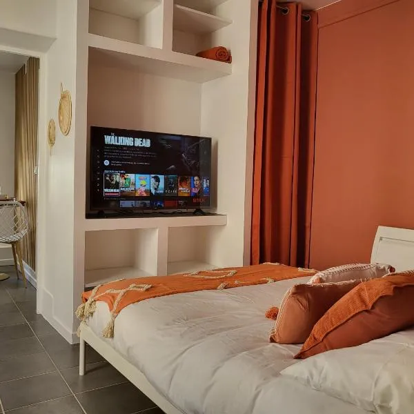Appart' Terracotta - Champs Élysées 20 mn - NETFLIX, hotel in Maisons-Laffitte