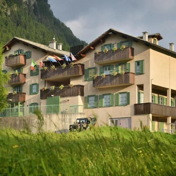 Albergo Casa Alpina San Luigi, hotel Campodolcinóban
