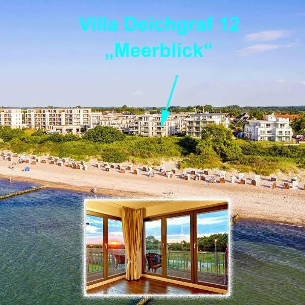 Villa Deichgraf 12 "Meerblick", Hotel in Börgerende-Rethwisch