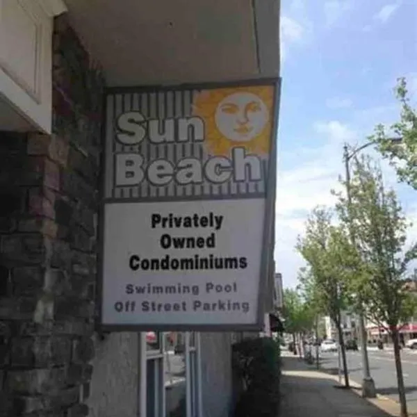 Sunbeach Condo 900 Wesley Avenue Unit 109、オーシャンシティのホテル