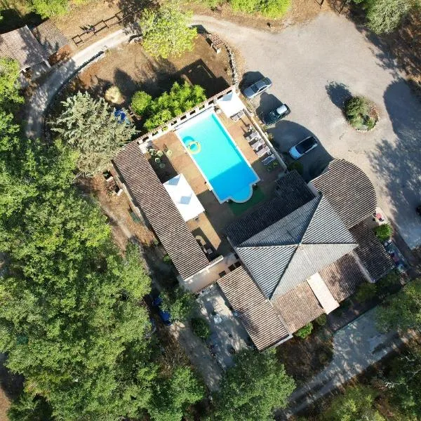 le clos des dryades f, hotel v destinaci Vers