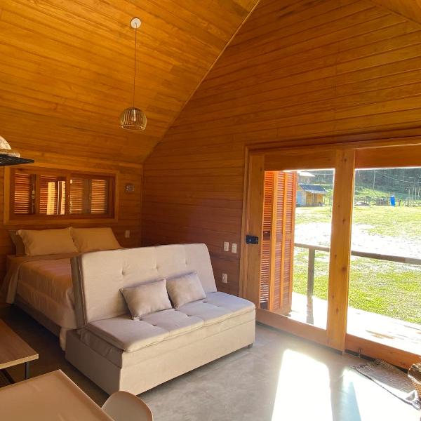 Cabana I com Banheira Hidro e Lareira - Chalet Mont Blanc - Urubici - Foto 2