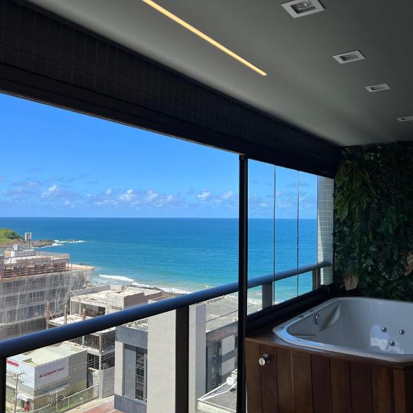 #1 Sofisticado Loft Vista Mar - Farol da Barra