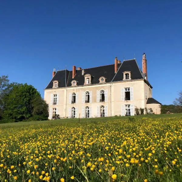 Château de Vaux Morvan, hotel v destinaci Étang-sur-Arroux
