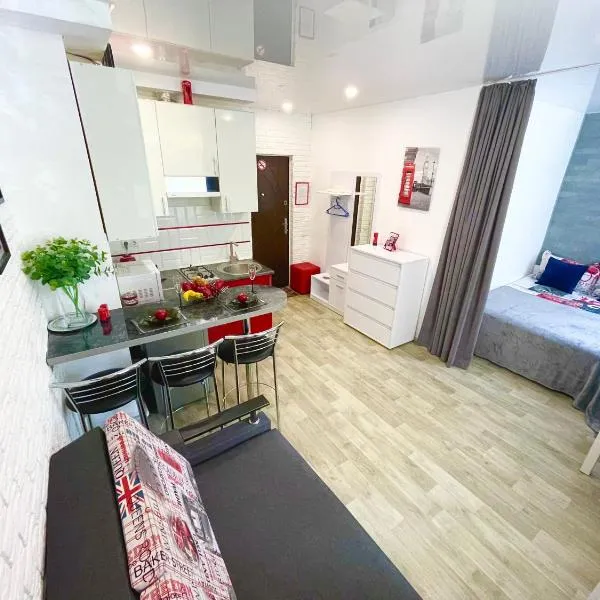 Apartment Studio London 2, hotel in Irpin'