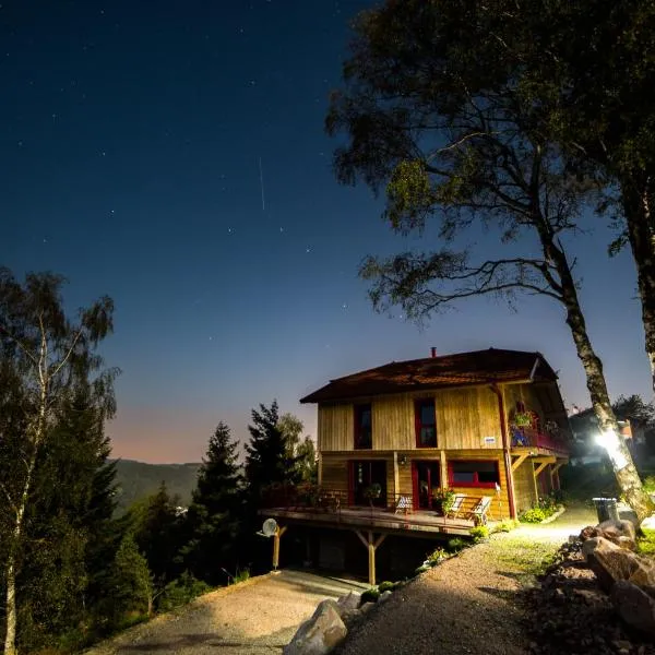 Chalet luxe 12 personnes SPA SAUNA VOSGES-GERARDMER، فندق في لو ثولي