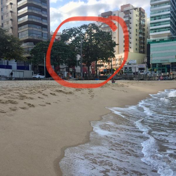 Beira mar da Praia das Castanheiras
