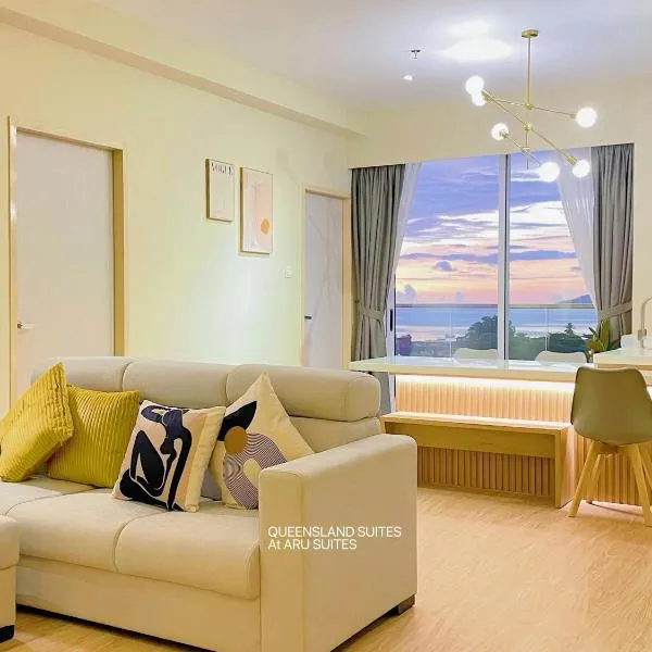 QUEENSLAND SUITES at Aru Suites, Kota Kinabalu、コタキナバルのホテル