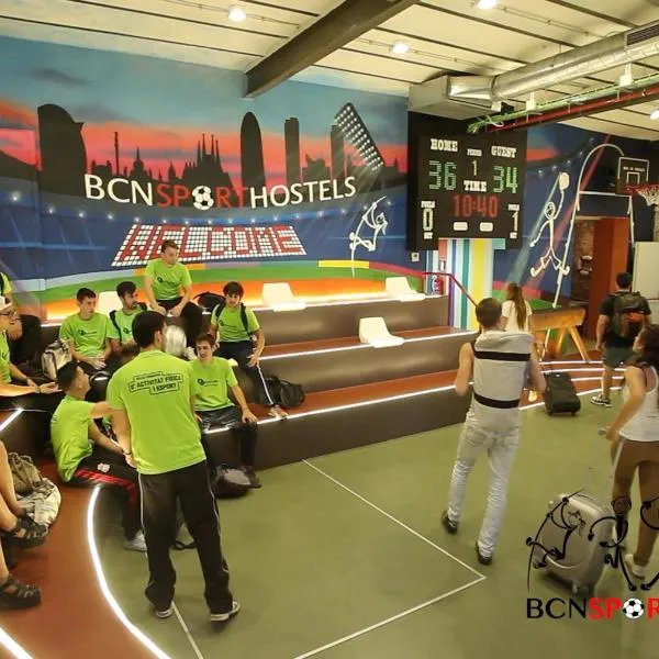 Bcnスポートホステルズ（BcnSportHostels）、バルセロナのホテル