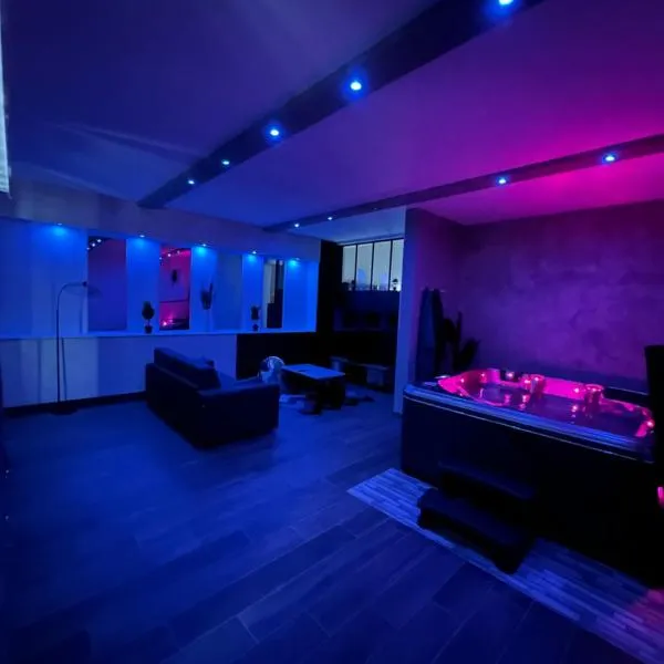 LE 46 : Superbe appartement jacuzzi, hôtel à Besançon