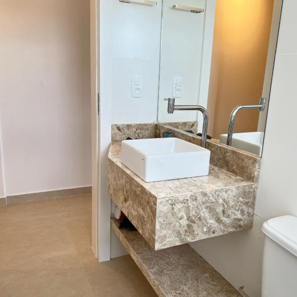 Encanto de apartamento, novo! A 290 metros da praia do Canto Grande! - Foto 3