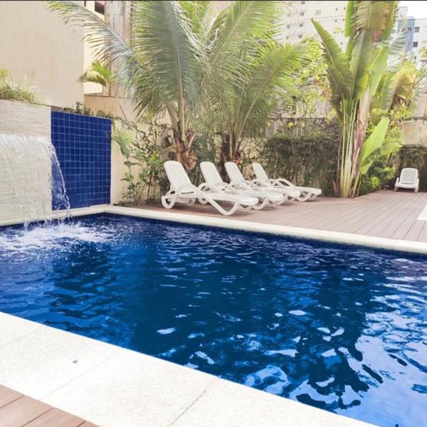 Cap3 - Varam, piscina, flat com limpeza, 2 vagas de garagem, temporariamente sem churrasqueira