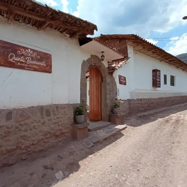 Casona Buenavista Andahuaylillas，位于Andahuaylillas的酒店