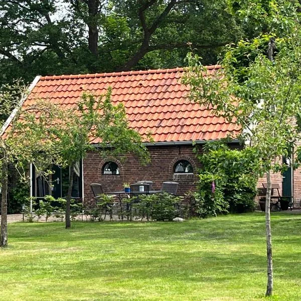 Landelijk gelegen Huisje op erf, hotel in Veeningen