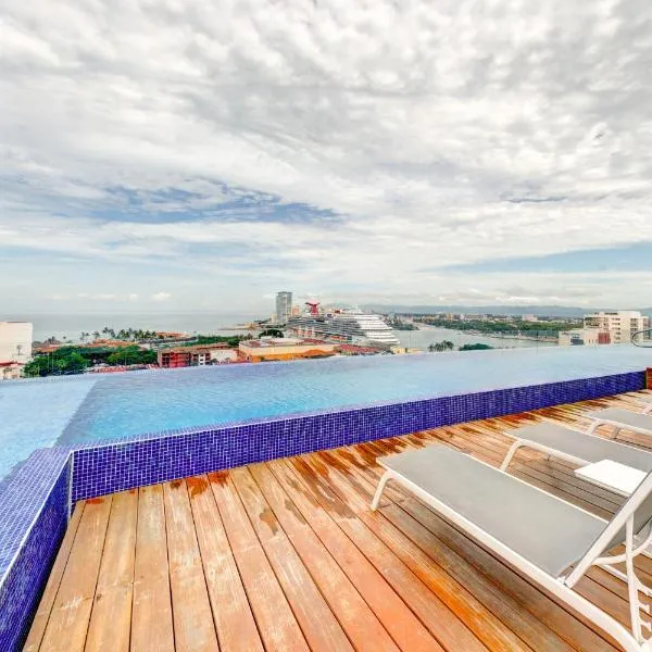 ¡Hermoso Condo con espectacular vista a la bahia!!, hotel a Puerto Vallarta