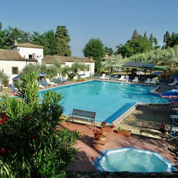 Villa Farmhouse with swimming pool in Chianti, hotell sihtkohas Grassina