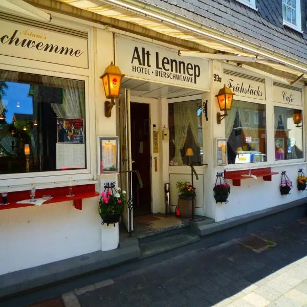 Hotel Alt-Lennep, hotel v destinaci Remscheid