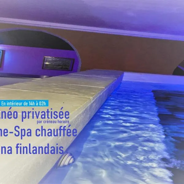 Chambres du Domaine Spa-piscine sauna, hotel di Lescout