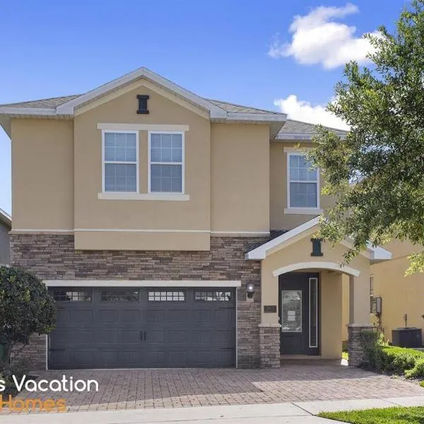 361 Family Home with Private Pool-Game Room-WiFi By Disney、オーランドのホテル