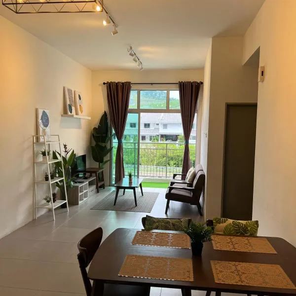 Cahaya Gardens 2 rooms at Golden Hills depan pasar malam, hotel in Brinchang