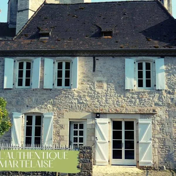 L'authentique Martelaise PISCINE CHAUFFEE, готель у місті Мартель