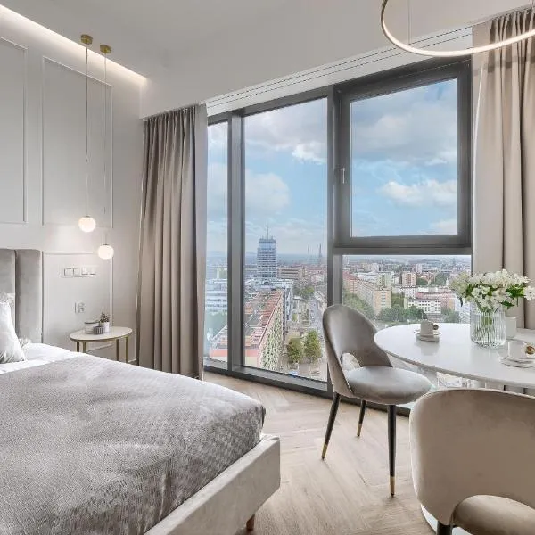 MARGI Ariela LUX STUDIO 17th FLOOR POOL SAUNA, hotel in Szczecin