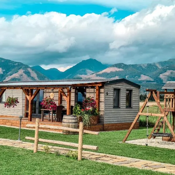 Liptovalley- mobilné domy s wellnessom, hotel v destinaci Liptovská Kokava