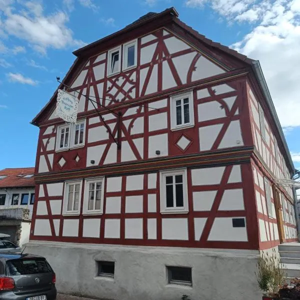 Apartments & möblierte Zimmer in Kahl am Main, kontaktloser Self Check-in, W-Lan, Schreibtisch, Duschbad, Küchenzeile, PKW-Plätze, hotel v destinaci Kahl am Main
