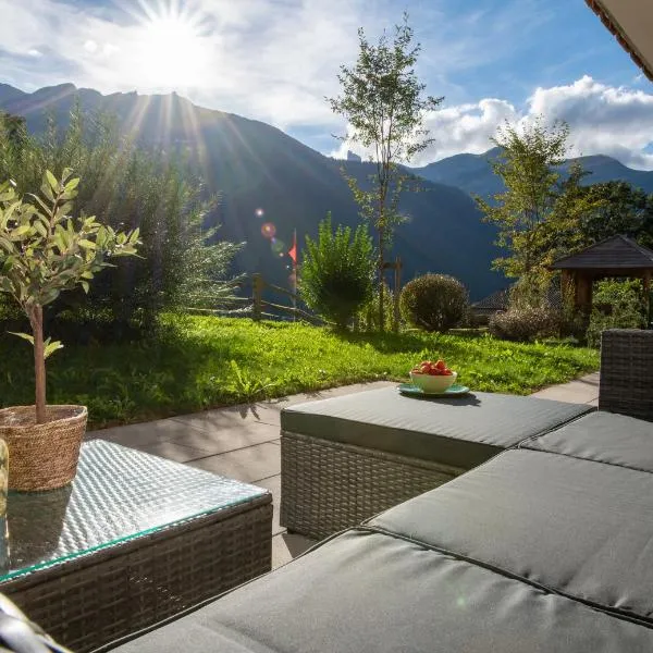 Panoramapark Soleil B Garden Apartment, hotel in Wengen