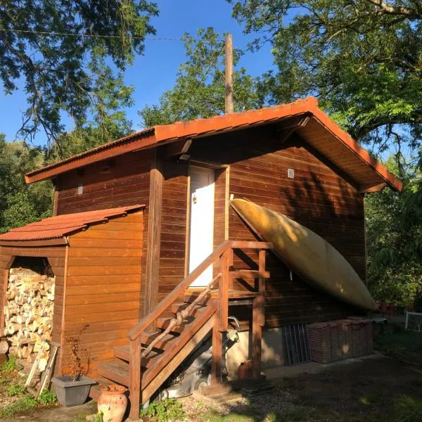 Tiny house détente nature la maison du pêcheur, hôtel à Pulligny