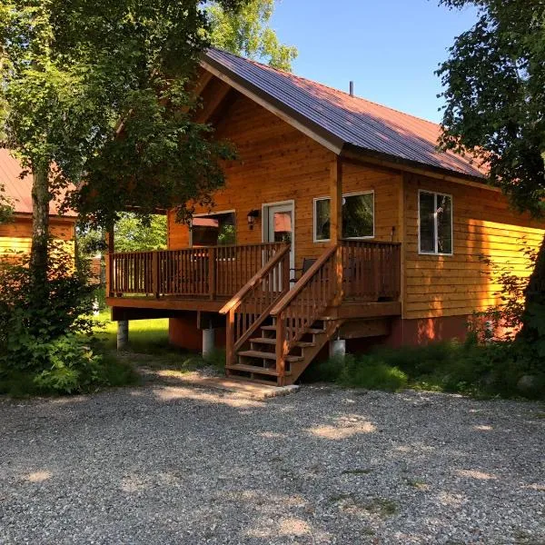 Susitna River Lodging, Backwoods Cabins, hotel v destinaci Talkeetna