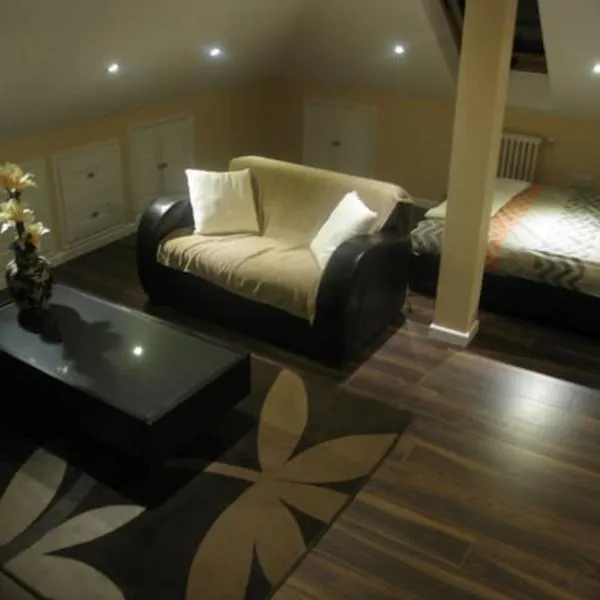 Modern Cosy Private Studio, WIFI, IP-TV, Must See, hotel di Romford