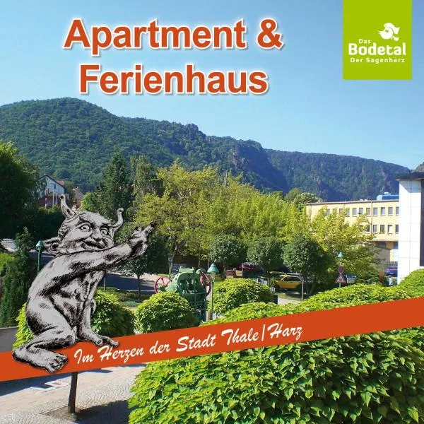 Apartments & Ferienhaus Senftner, ξενοδοχείο σε Thale